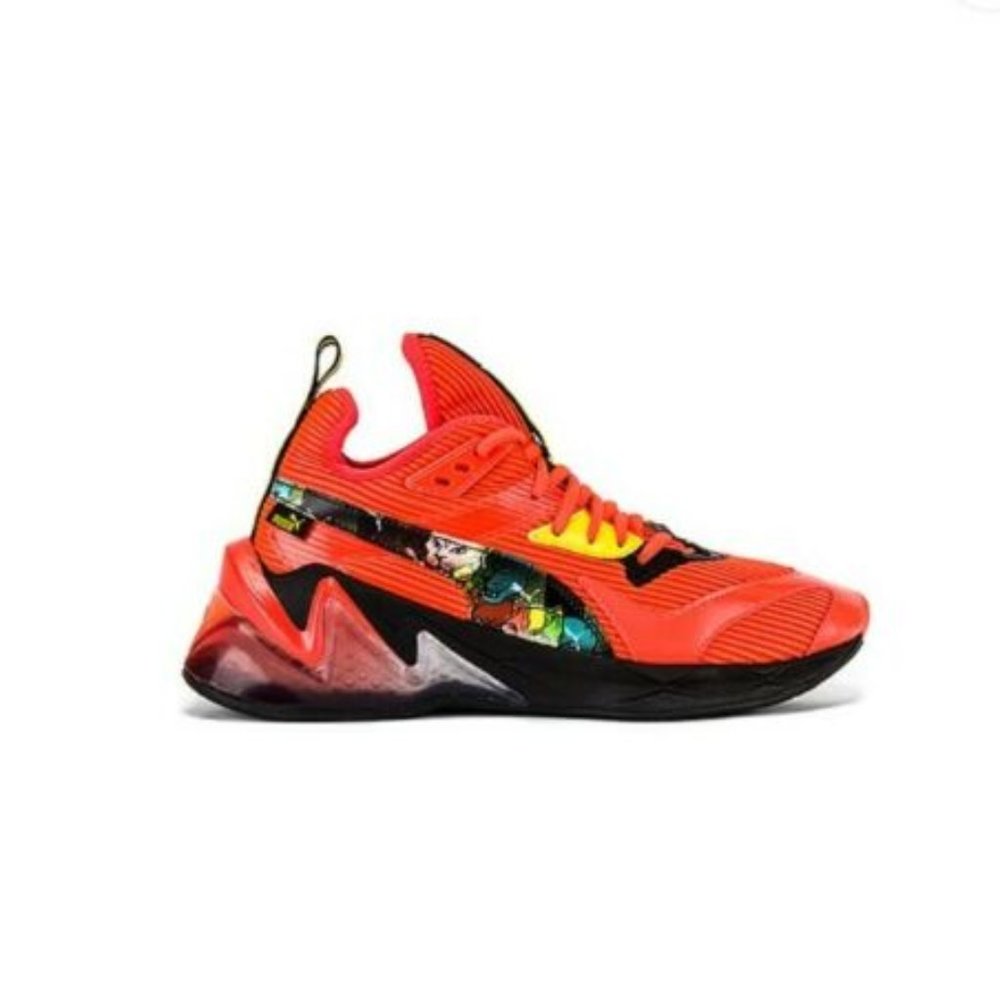 Men's Puma LQDCELL Prigin Scary Cat NRG Red/Puma BLK/Dandelion Sz 10